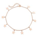 Gümüş Rose Yıldız Halhal