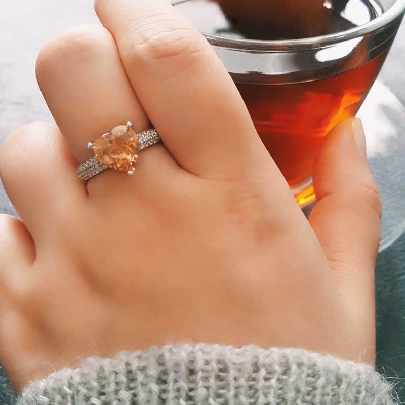 Gümüş Kalpli Bayan Yüzük