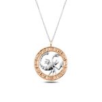 ​Gümüş Rose Akrep Burcu Kolye