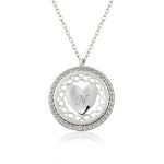 Gümüş Kişiye Özel Sonsuz Kalp Bayan Kolye