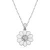 Gümüş Papatya Kadın Kolye