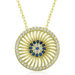 ​Gümüş Gold Nazar Kadın Kolye