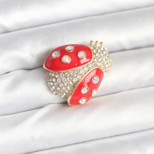 Uğur Böceği Model Broş