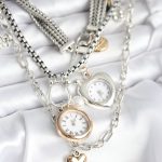 Otantik Gümüş Renk Kadın Kolye Kombini