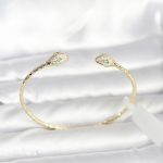 Pirinç Gold Renk Yılan Model Bileklik