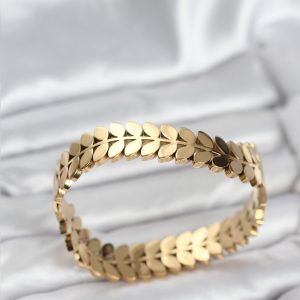 316L Çelik Başak Model Kadın Kelepçe Bileklik