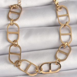 316L Çelik Gold Renk Kadın Bileklik