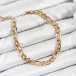 316L Çelik Gold Renk Zincir Erkek Bileklik