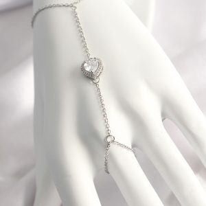 316L Çelik Gümüş Renk Kalp Model Şahmeran