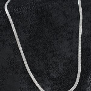 316L Çelik Klasik İtalyan Zincir Model Gümüş Renk Erkek Kolye