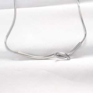 316L Çelik Silver Renk Kolye