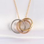 316L Çelik Zincir Çoklu Renk Model Kolye