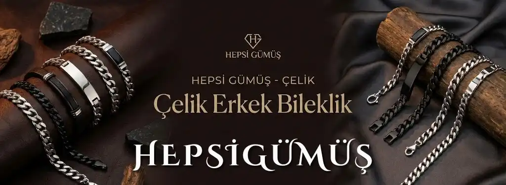 Çelik Erkek Bileklik Modelleri