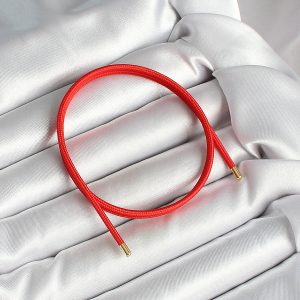 Mıknatıslı Kırmızı Renk Sarmal Kadın Bileklik