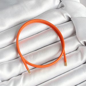 Mıknatıslı Turuncu Renk Sarmal Kadın Bileklik