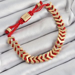 Pirinç Asansörlü Gold Renk Juju Kadın Bileklik