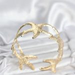 Pirinç Gold Renk Deniz Yıldızı Model Kadın Bileklik