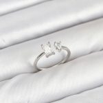 Pirinç Gold Renk Zirkon Taşlı Kadın Yüzük