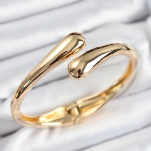 Pirinç Sarmal Model Gold Renk Kadın Kelepçe