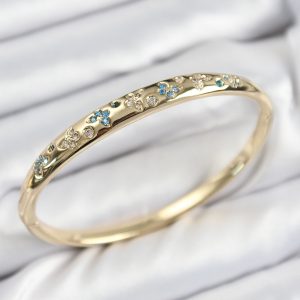 Pirinç Zirkon Taşlı Kelebek Model Gold Renk Kadın Kelepçe