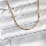 14K Gold Renk Kaplama Zincir Model CM Kadın Kolye