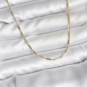 14K Gold Renk Kaplama Zincir Model CM Kadın Kolye