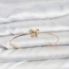 Kelebek Model Gold Renk Bileklik
