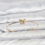Kelebek Model Gold Renk Bileklik