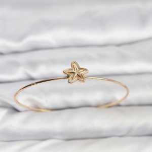 Yıldız Model Gold Renk Bileklik