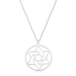 Gümüş Çember Bayan Kolye