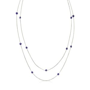 Gümüş Zincir Nazar Bayan Kolye