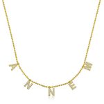 ​Gümüş Gold Annem Yazılı Bayan Kolye