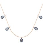 Gümüş Rose Nazarlı Şans Kadın Kolye