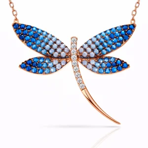 Gümüş Rose Yusufçuk Kadın Kolye